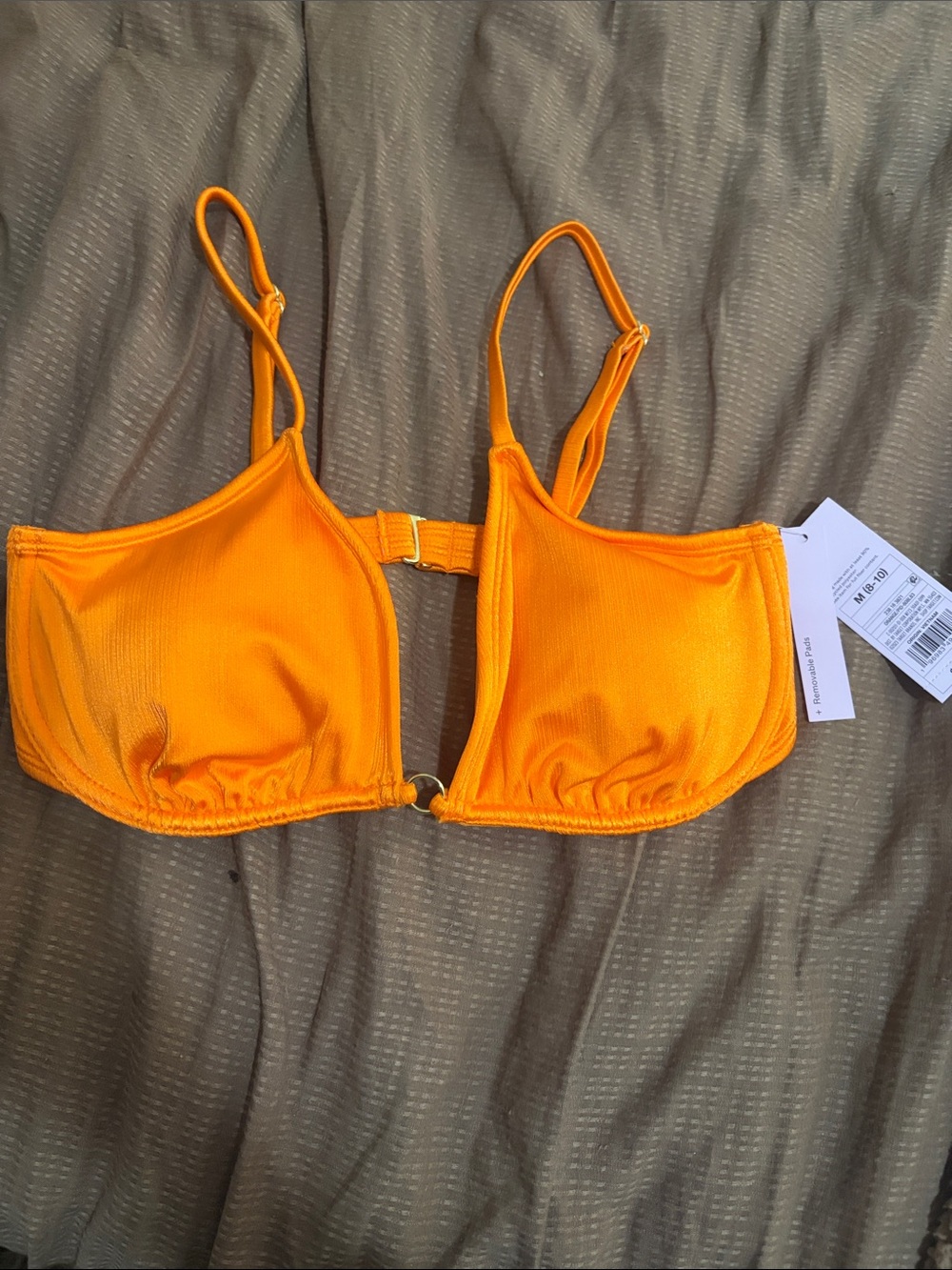Wild fable  Orange Bikini Top